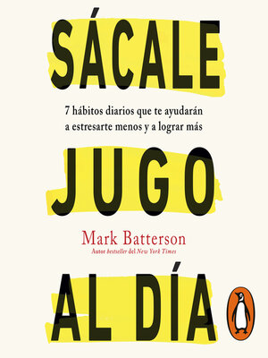 cover image of Sácale jugo al día